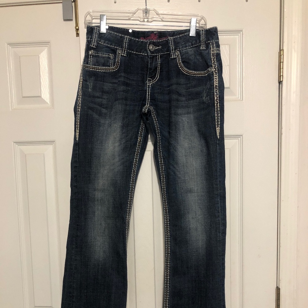 Rock and Roll Cowgirl Jeans Low Rise Bootcut 29x34